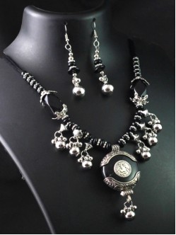 Oxidized Jewelry Set